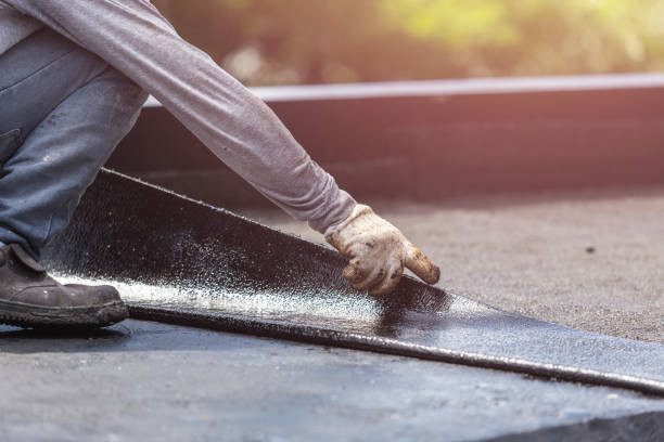 Professional Crawl Space Encapsulation technician working in Marinette, WI